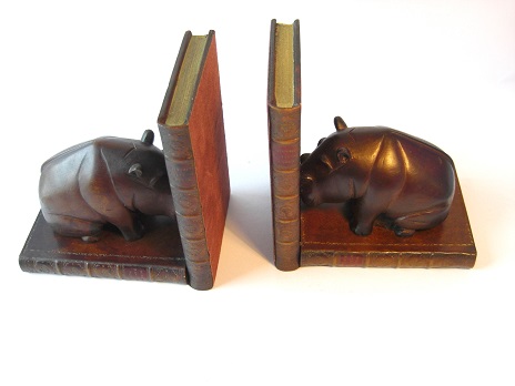 BOOKEND Hippopotamus：ブックエンド カバ [The Original Book Works]