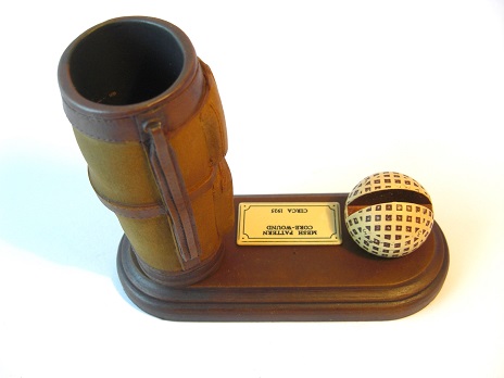 Golf Bag Pen Pot Business Card Holder SGD206：Hurley Style ゴルフのペン立てとカードホルダー