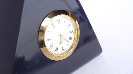 時計：Gemstone Globe（ジェムストーン グローブ）：卓上地球儀（時計付）