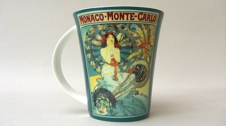 MONACO MONTE CARLO - Alphonse Mucha(アルフォンス・ミュシャ) マグカップ