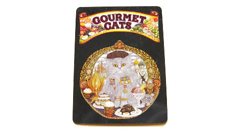 猫マグネット A：GOURMET CATS MEMO MAGNET