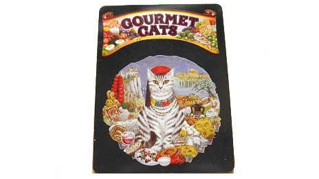 猫マグネット J：GOURMET CATS MEMO MAGNET