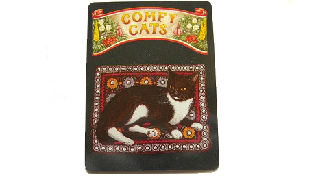 猫マグネット L：COMFY CATS CUSHION MEMO MAGNET