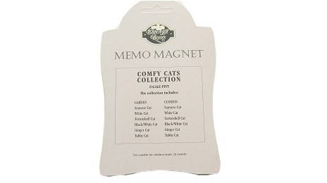 猫マグネット U：COMFY CATS GARDEN MEMO MAGNET