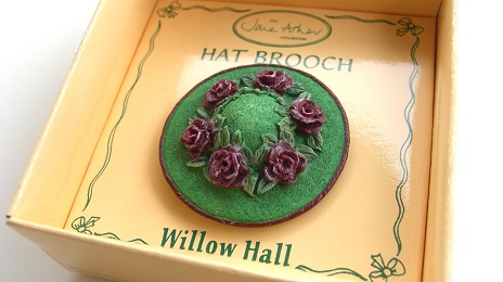 ANGELA MB04 帽子ブローチ：HAT BROOCH Jane Asher Willow Hall