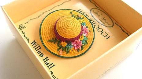 JESSICA MB12 帽子ブローチ：HAT BROOCH Jane Asher Willow Hall
