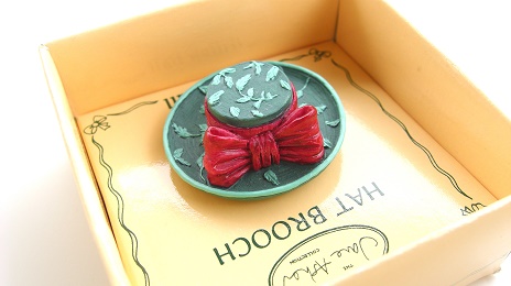 CLAUDIA MB11 帽子ブローチ：HAT BROOCH Jane Asher Willow Hall