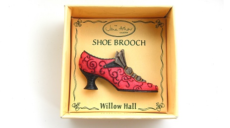 AMELIA VSB05 靴ブローチ：SHOE BROOCH Jane Asher Willow Hall
