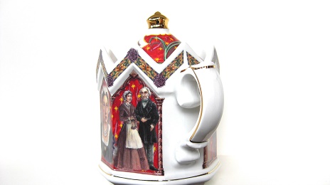 JAMES SADLER Kings & Queens QUEEN VICTORIA �T Tea Pot：ジェームズ・サドラー キング ＆ クイーン ヴィクトリア女王 ティーポット