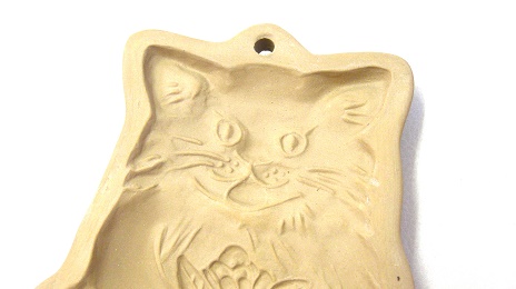 Brown Bag Cookie Art：CAT WITH FLOWERS 1983（クッキー型：キャット ウィズ フラワー）
