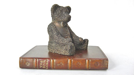 ブック型 熊のペーパーウェイト ブロンズ B0563 The Original Book Works